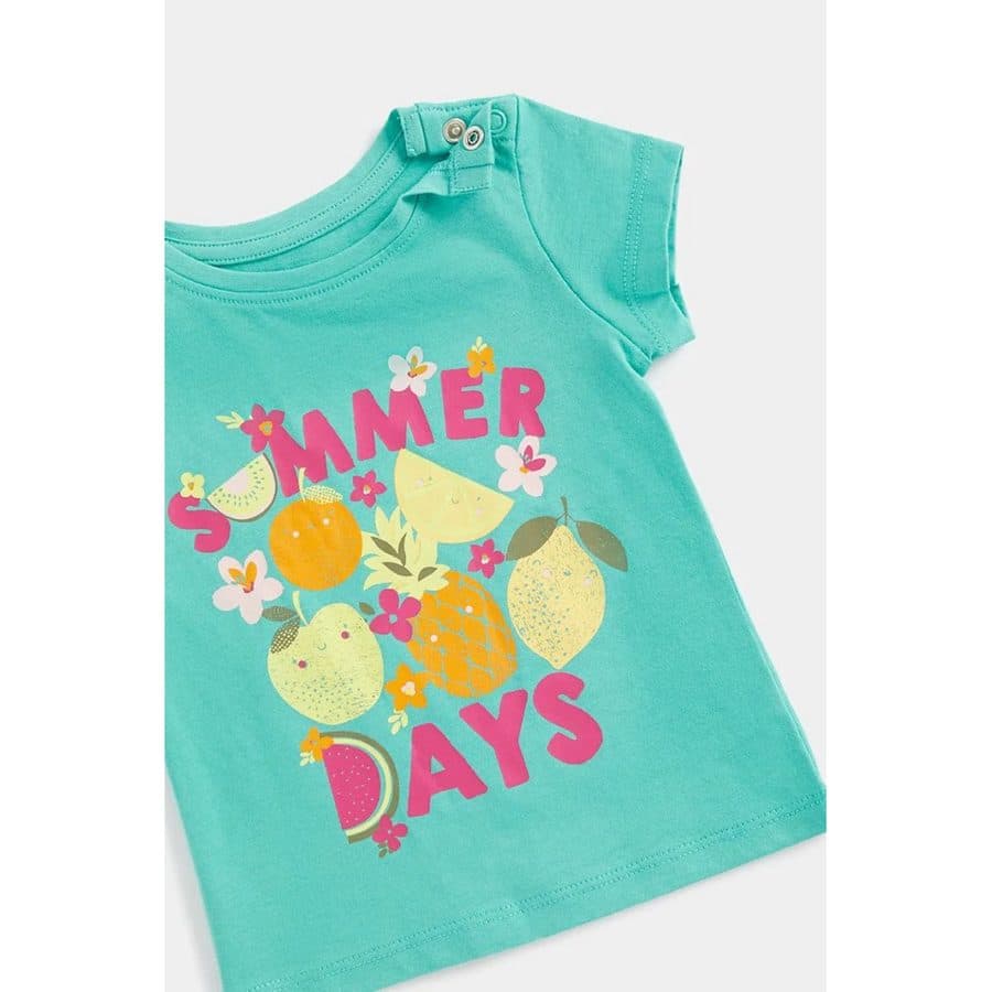 MOTHERCARE SALE, Summer Vibes Green Tshirt — gambar 3
